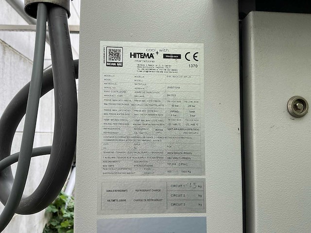 2023 hitema enr. 130/cx.cst.wp.lw chiller - afbeelding 5 van  8