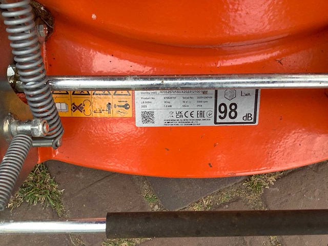 2023 husqvarna lb553iv grasmaaier - afbeelding 6 van  6