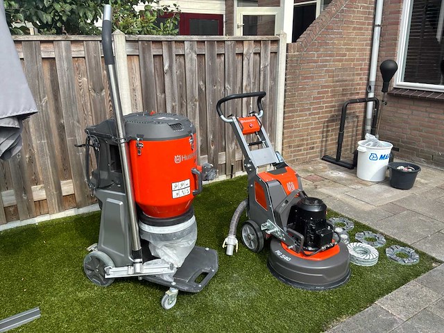 2023 husqvarna pg540 planetaire schuurmachine met stofzuiger - afbeelding 10 van  17