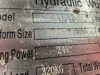 2023 hydraulic working gtjz12 hoogwerker - afbeelding 9 van  16