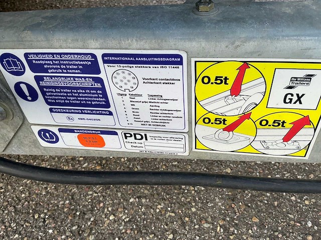 2023 ifor williams gx machine transporter - afbeelding 15 van  24