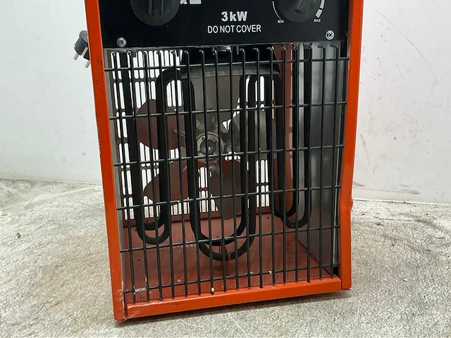 2023 inelco 88043011 dania 3.3kw elektroheater 3kw - afbeelding 3 van  6