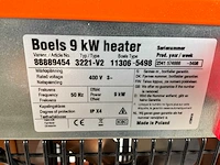 2023 inelco 88849450 dania sh 9kw elektroheater 9kw 400v - afbeelding 6 van  7