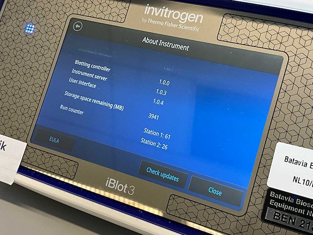 2023 invitrogen door thermo fisher scientific iblot3 western blot transferapparaat - afbeelding 9 van  10