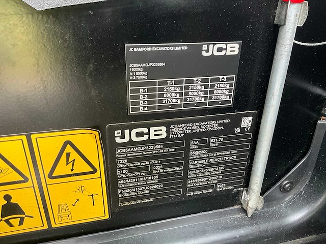 2023 jcb 531-70 verreiker - afbeelding 32 van  42
