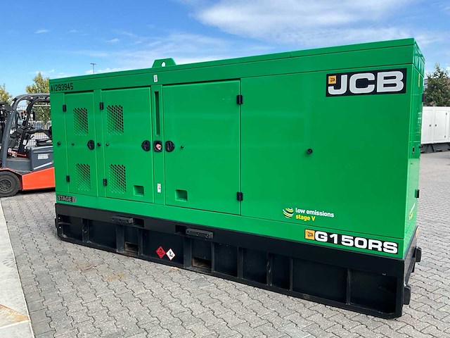2023 jcb g150rs stroomgenerator stage v - afbeelding 18 van  22