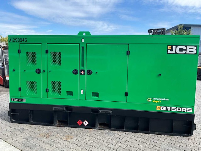 2023 jcb g150rs stroomgenerator stage v - afbeelding 19 van  22