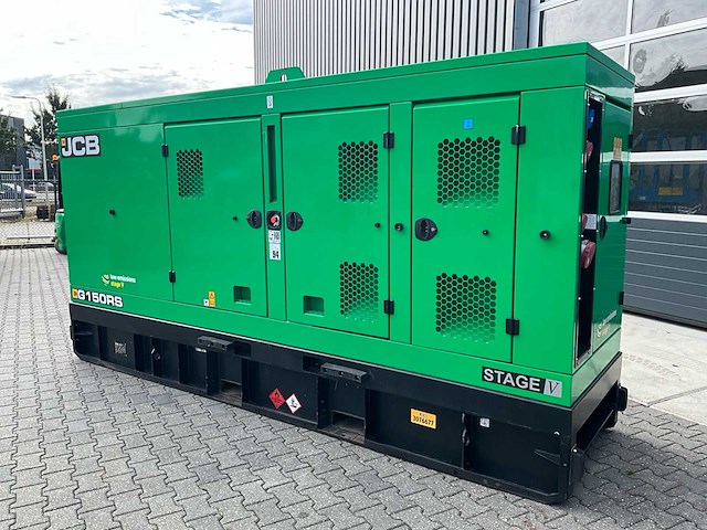 2023 jcb g150rs stroomgenerator stage v - afbeelding 1 van  30
