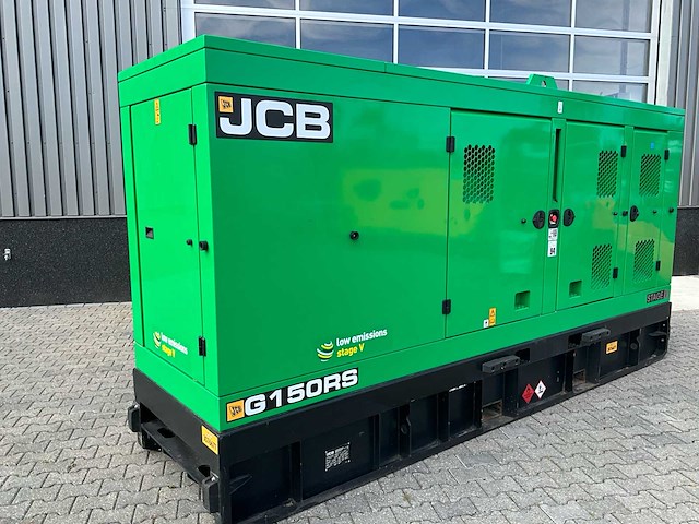 2023 jcb g150rs stroomgenerator stage v - afbeelding 23 van  30