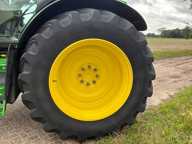 2023 john deere 6r185 vierwielaangedreven landbouwtractor - afbeelding 5 van  60