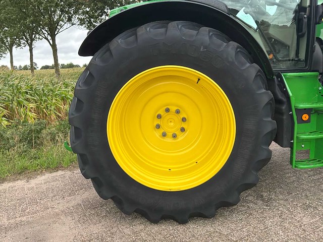 2023 john deere 6r185 vierwielaangedreven landbouwtractor - afbeelding 8 van  60
