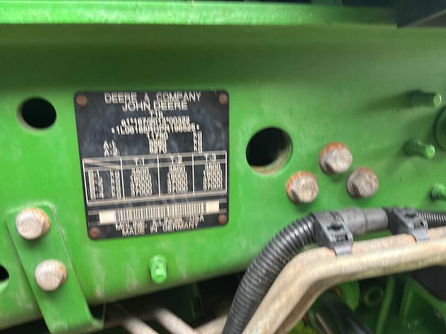 2023 john deere 6r185 vierwielaangedreven landbouwtractor - afbeelding 18 van  60