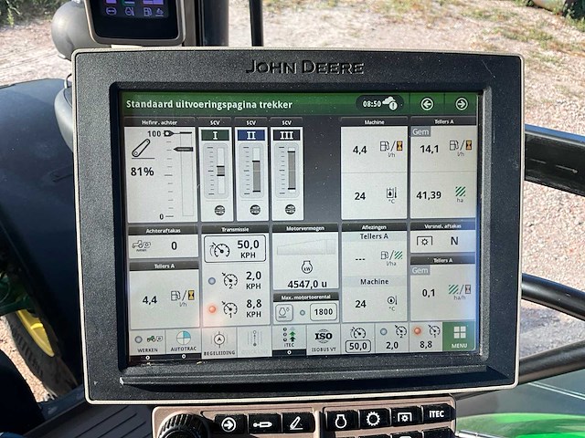 2023 john deere 6r195 vierwielaangedreven landbouwtractor - afbeelding 46 van  58
