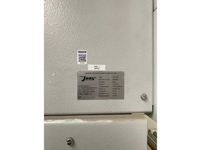 2023 joos hps 120 fineerpers - afbeelding 13 van  18