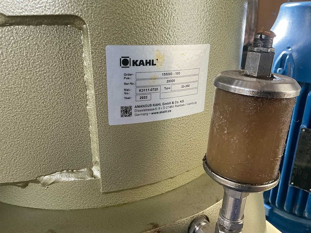 2023 kahl 33-390 - vlakmatrijs pelletmolen - onderdeel van complete lijn (zie combikavel 5) - afbeelding 6 van  23