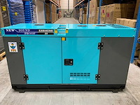 2023 kawakenki kk25-iii-sss silent diesel generator 25kva - afbeelding 1 van  13
