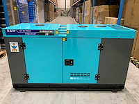 2023 kawakenki kk30-iii-sss silent diesel generator 30kva
