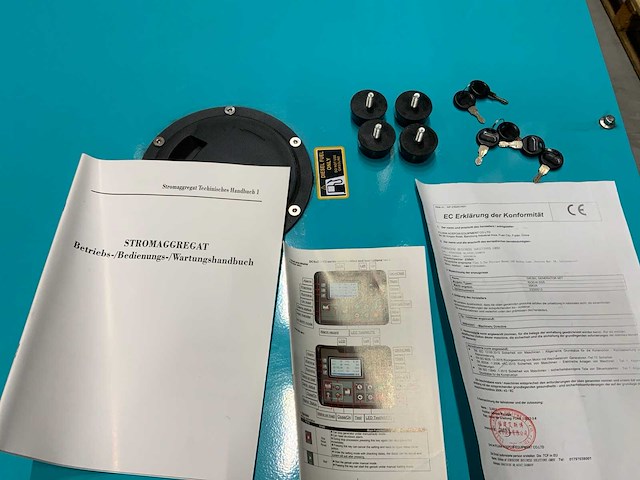 2023 kawakenki kk30-iii-sss silent diesel generator 30kva - afbeelding 7 van  14