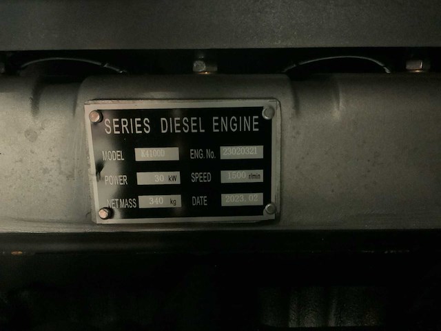 2023 kawakenki kk30-iii-sss silent diesel generator 30kva - afbeelding 6 van  17