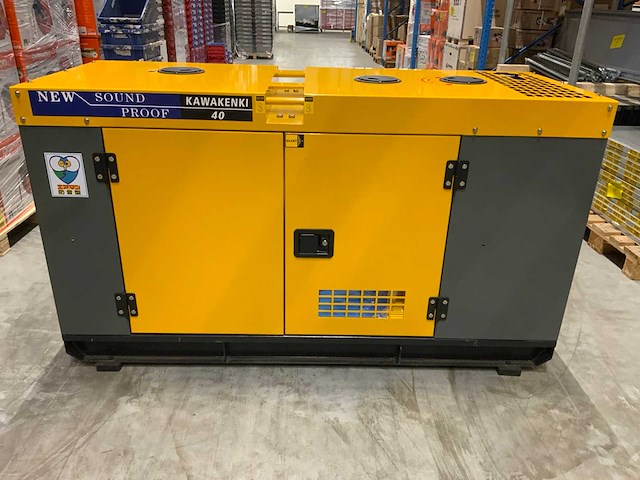 2023 kawakenki kk40-iii-sss silent diesel generator 40kva - afbeelding 12 van  15