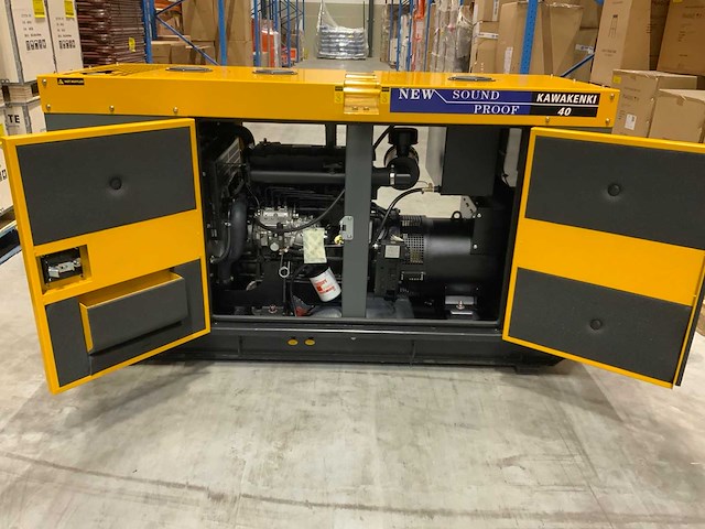 2023 kawakenki kk40-iii-sss silent diesel generator 40kva - afbeelding 13 van  15
