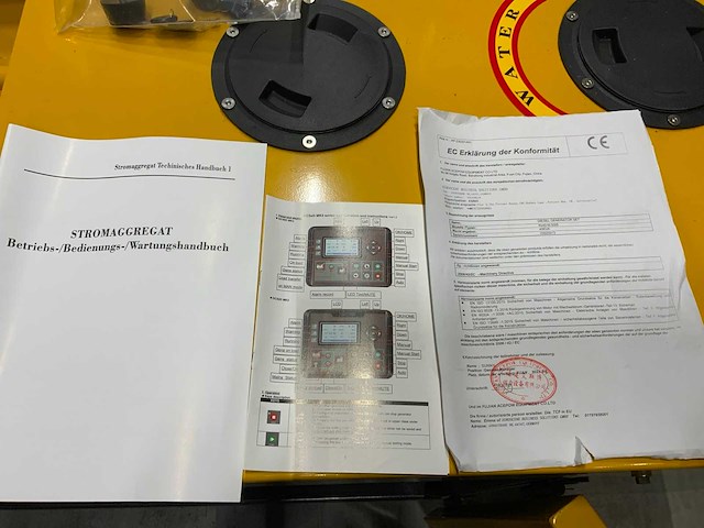 2023 kawakenki kk40-iii-sss silent diesel generator 40kva - afbeelding 6 van  16