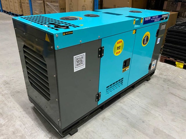 2023 kawakenki kk40-iii-sss silent diesel generator 40kva - afbeelding 8 van  15