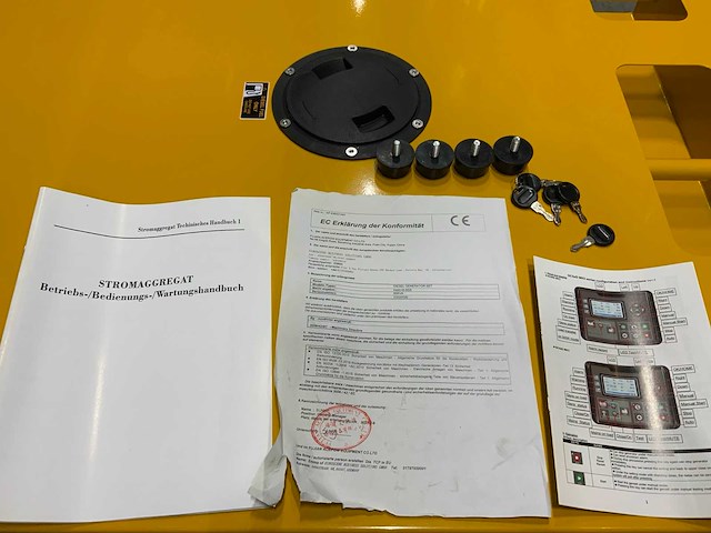 2023 kawakenki kk60-iii-sss silent diesel generator 60kva - afbeelding 8 van  16