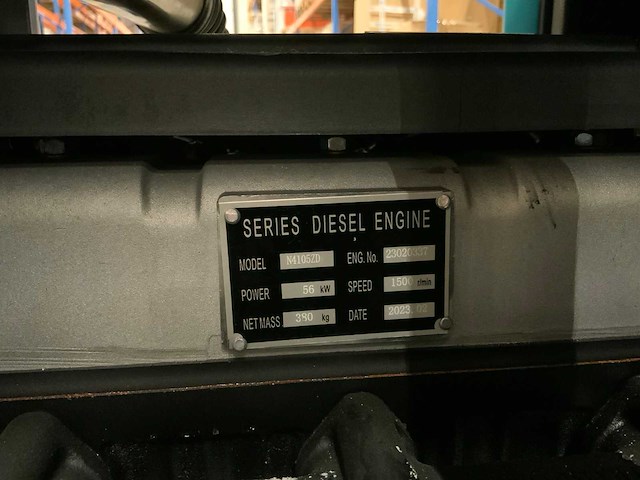 2023 kawakenki kk60-iii-sss silent diesel generator 60kva - afbeelding 2 van  13