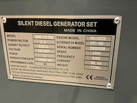 2023 kawakenki kk60-iii-sss silent diesel generator 60kva - afbeelding 9 van  13