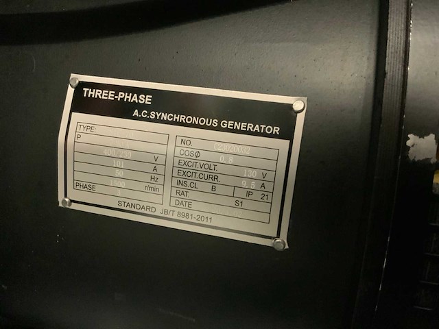 2023 kawakenki kk70-iii-sss silent diesel generator 70kva - afbeelding 5 van  15