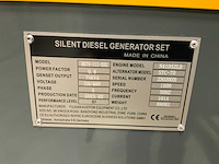 2023 kawakenki kk70-iii-sss silent diesel generator 70kva - afbeelding 13 van  13