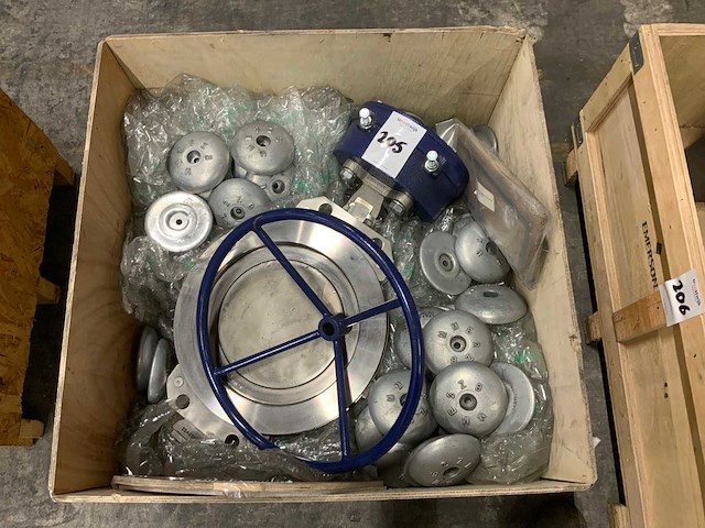 2023 keystone vlinderklep en aluminium trimvlak anodes - afbeelding 1 van  3