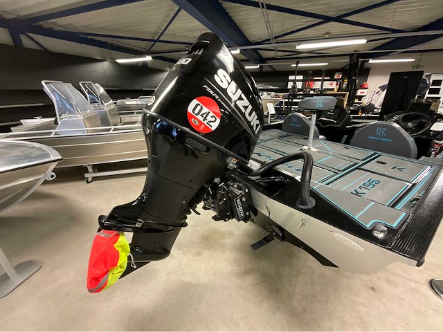 2023 kimple bassboat k195 and 200hp suzuki fishing boat - afbeelding 8 van  22
