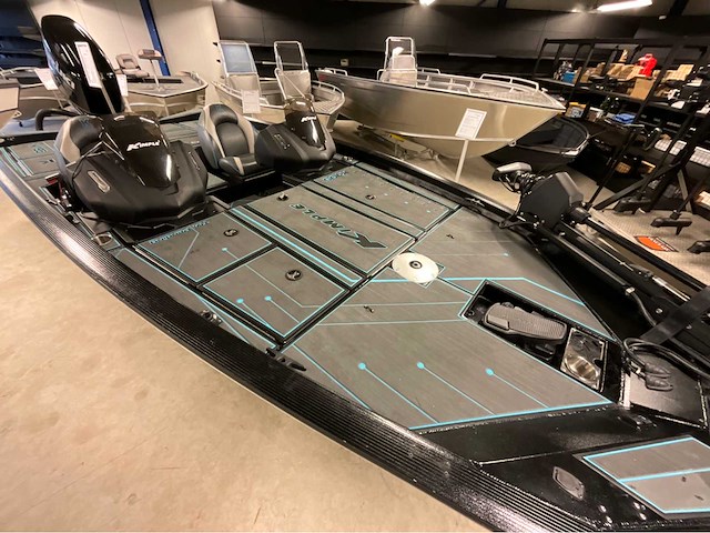 2023 kimple bassboat k195 and 200hp suzuki fishing boat - afbeelding 14 van  22