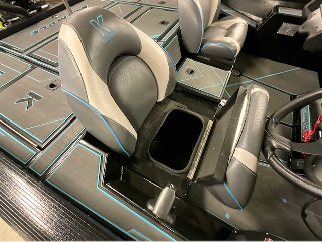 2023 kimple bassboat k195 and 200hp suzuki fishing boat - afbeelding 18 van  22