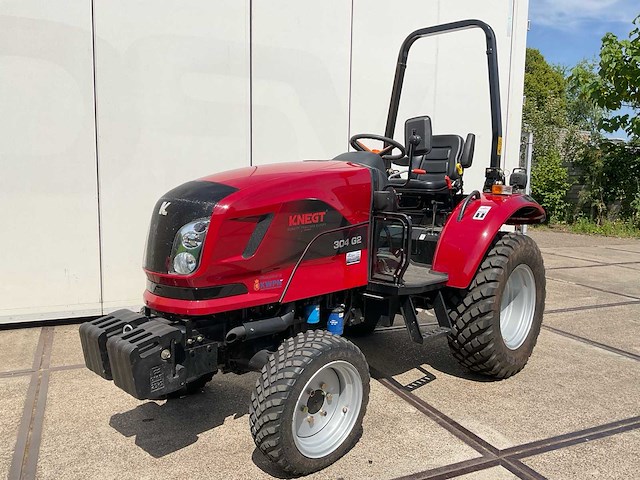 2023 knegt 304gt compacttractor (demo) - afbeelding 1 van  28