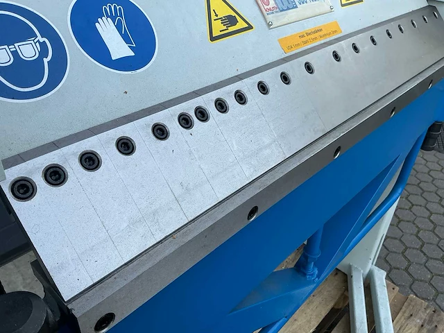 2023 knuth sbs1020/2.5 vingerzetbank - afbeelding 4 van  7