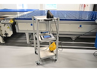 2023 komax irmo 230v infrarood krimpapparaat inclusief komax irdc-2000 exmore infrarood krimp controller en rimas magazijnwagen - afbeelding 1 van  9