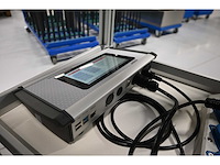 2023 komax irmo 230v infrarood krimpapparaat inclusief komax irdc-2000 exmore infrarood krimp controller en rimas magazijnwagen - afbeelding 7 van  9