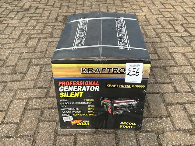 2023 kraftroyal ps9000 stroomgenerator - afbeelding 1 van  2