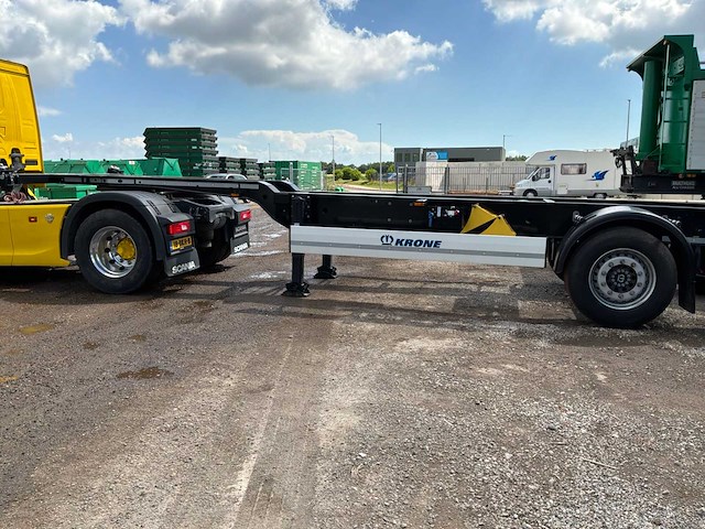2023 krone container chassis voor 40ft - afbeelding 16 van  22