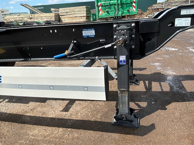 2023 krone container chassis voor 40ft - afbeelding 3 van  22