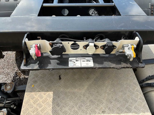 2023 krone container chassis voor 40ft - afbeelding 14 van  22