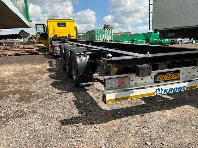 2023 krone container chassis voor 40ft - afbeelding 18 van  22