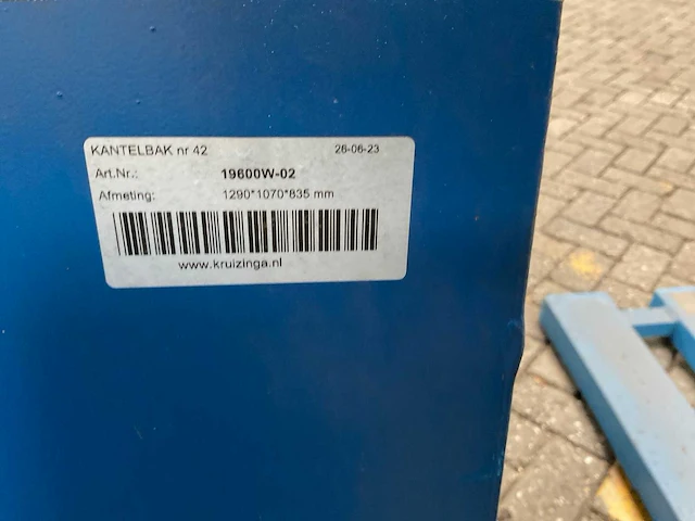 2023 kruizinga 19600w-02 kantelbak - afbeelding 7 van  9