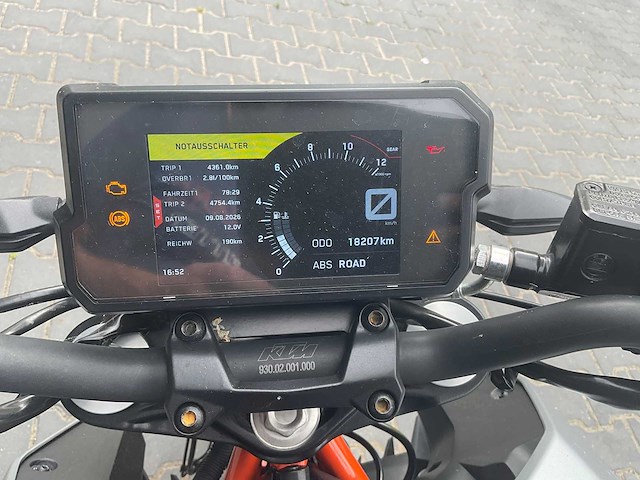 2023 ktm - 125 duke - motorcycle - afbeelding 7 van  15