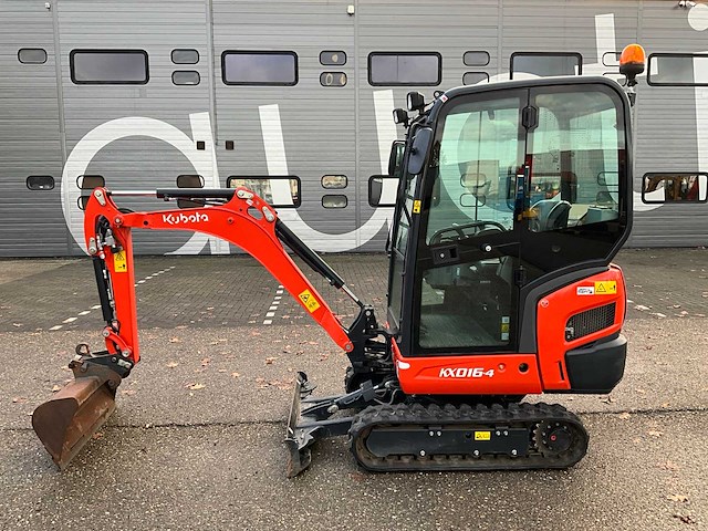 2023 kubota kx016-4 minigraver 137 uur - afbeelding 12 van  32