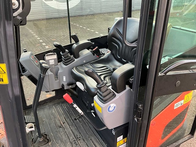 2023 kubota kx016-4 minigraver 137 uur - afbeelding 16 van  32
