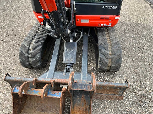 2023 kubota kx027-4 minigraafmachine - afbeelding 5 van  37